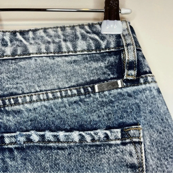 KANCAN Collie Super Distressed Acid Wash High Rise Mom Jeans - Picture 11 of 12